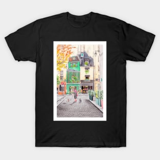 Odette Cafe, Paris T-Shirt